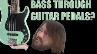 KILLER BASS TONE WITHOUT BASS GEAR? | Running my Bass through my Guitar Pedalboard!