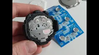 How to replace the battery of Casio pro-trek  PAG - 40 / PRG - 40