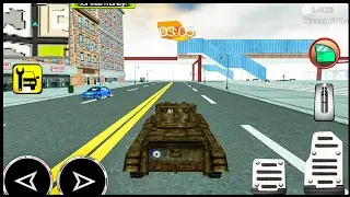 Tank Joyride: Beast Mode Tank Driving Simulation Game   - Android Gameplay FHD
