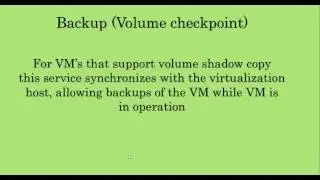 Hyper-V tutorial :Integration service