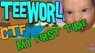 Teeworlds - CTF we've NEVER played before + live commentary