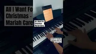 Mariah Carey - All I Want for Christmas Is You 🎄🎹 #Yamaha #Clavinova #SmartPianist #pianotutorial