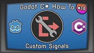 Godot C# How To, Episode 14. Custom Signals | Godot 3.5 | Tutorial | Example | Guide | Beginner