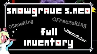 What if you fight Spamton Neo with full inventory in Snowgrave Route?