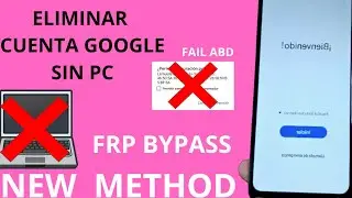 Samsung A11 Frp Bypass / Unlock Google Account Lock Without Pc / Android 12 2024