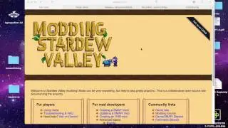 Stardew Valley Mod Tutorial/How To for Mac on Steam using SMAPI (Shorter version)