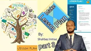 Lesson Plan, Syllabus plan, scheme of study