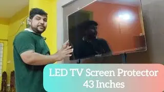 LED TV Screen Protector Guard Unboxing & Review for 43 Inches | Xiaomi Smart TV 43 Inch TV 2023