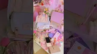 🎀 latest version: pack my backpack with me˚୨୧·˚ ༘ 🌷💗