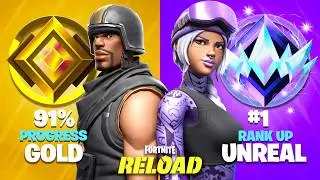 Unranked to Unreal Reload Speedrun But It's Duo Fills... (Fortnite Ranked)