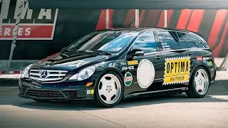 Weistec and Optima team up with Driver Tanner Foust to set a world record with the Supercharged R63