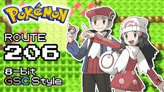 Route 206, 207, 208 - 8-Bit Pokémon DPPt (GSC Style)