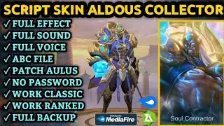SCRIPT SKIN ALDOUS COLLECTOR REALM WATCHER FULL EFFECT NO PASSWORD WITH BACKUP - PATCH AULUS