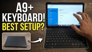 Fintie Keyboard and case setup and review for Samsung A9+