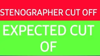 rsmssb stenographer latest news | stenographer skill test date | rsmssb stenographer final cut off |