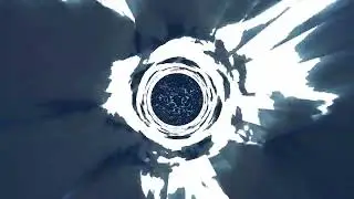 Light at the end of the tunnel Blender animation.