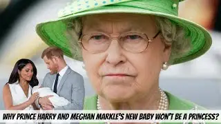 Why Prince Harry And Meghan Markle's New Baby Won't Be a Princess? | VIX
