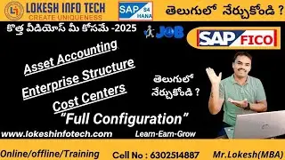 Configuring Asset Accounting, Enterprise Structure, and Cost Centers in SAP FICO S/4HANA