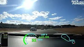 NJMP Thunderbolt Toyota GR86 SCCA Track Night in America Session 1 Intermediate 10-16-24