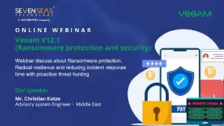 Veeam V12.1 (Ransomware protection and security) Webinar