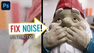 How To FIX IMAGE NOISE in Photoshop CC | Photo Noise Reduction Tutorial