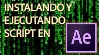 Instalando y ejecutando Script en After Effect