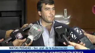MATÍAS POSADAS – Sec  gral  de la Gobernación