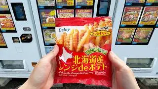 Eating at the Largest Frozen Vending Machine Pit Stop in Japan