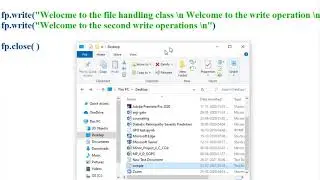 Python: Writing into Files