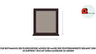 Anleitung zum Ausmessen der Plissees