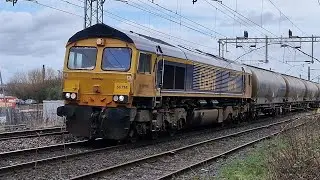 GBRF class 66714, Dudley Port, 21/2/24