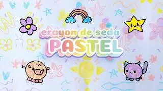 Crayones de Seda Pastel x6