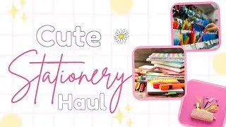 Cute Stationery Haul || Under ₹500 || #cutestationery #stationeryhaul