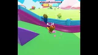 Fall guys Squad celebration final round win ( jinxed ) .