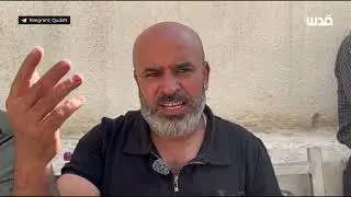 من وداع الشابين اللذين ارتقيا برصاص الاحتلال شوقي ومحمد عصعوص في مستشفى جنين الحكومي