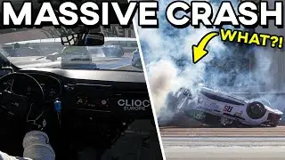 Massive Start Crash In Clio Cup Paul Ricard