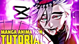How To Do Hair/Clothes Animation On CapCut | Manga Animation Tutorial