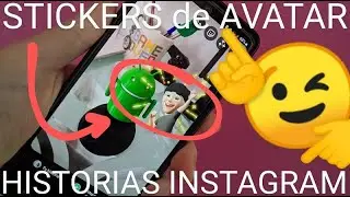 👩‍🦰👉📱 Cómo PONER STICKERS de tu AVATAR en las HISTORIAS de INSTAGRAM FÁCIL y RÁPIDO