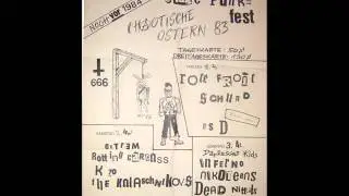 ZSD - SMP (Selbstmörderpartei) 1983 live @ GAGA Wien (Chaotische Ostern)