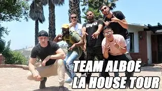 NEW TEAM ALBOE LA HOUSE TOUR!! (HOLLYWOOD)