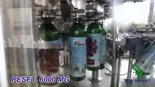 PESET 6000 MG BLOKPAK clean  - автоматическая линия розлива воды