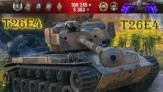 T26E4 Три Боя.T26E4 Three Fights.