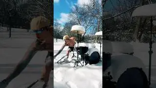 Put snow on my drums?