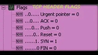 TCP HEADER FLAGS