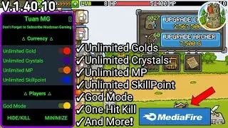 Grow Castle Mod Menu Version 1.40.10 | Unlimited Golds & Crystals, God Mode, One Hit Kill