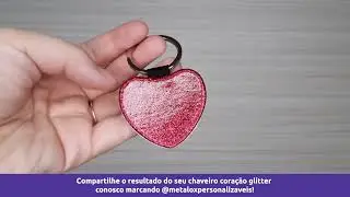 Como sublimar Chaveiro de PU - Metalnox Personalizáveis 🤩