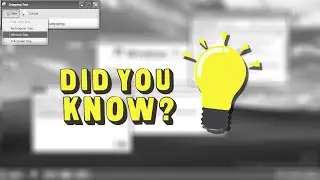 [DYK - Win7 Simu] Window snipping