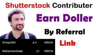 How to earn money from shutterstock contributor by Referral Link