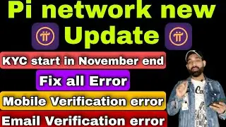 Pi network | Pi Mining Latest Update | How To KYC In Pi Network | Pi Mining KYC Error | kapil dev 🔥