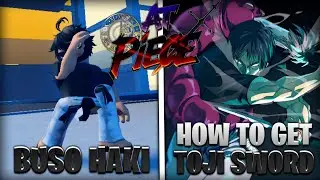 At Piece X | TOJI & BUSO HAKI | Showcase + Tutorial How to Get Toji (Sword) & Buso Haki 